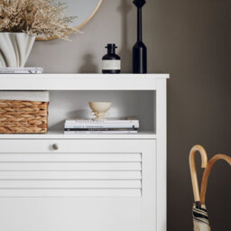Sobuy Fsr152-W, Hallway Shoe Cabinet Shoe Rack Shoe Storage Cupboard Organizer,white,w80Xd25Xh108 - thumbnail 5
