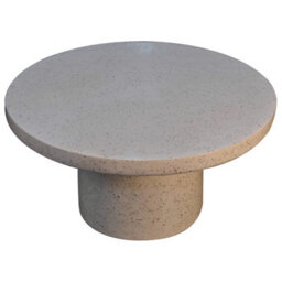 Wyld Haus Taormina Mosaic Terrazzo Coffee Table 80Cm D X 40Cm H, Mango Wood Base - thumbnail 3