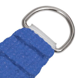 Berkfield Sunshade Sail 160 G/m2 Blue 2X4.5 M Hdpe - thumbnail 3