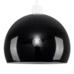 Valuelights Retro Black Arco Style Dome Ceiling Light Shade (D)20Cm - thumbnail 6