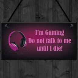 Red Ocean Neon Effect Pink Gaming Sign For Girls Bedroom Sign Girl Gamer Gift For Daughter Sister - thumbnail 4