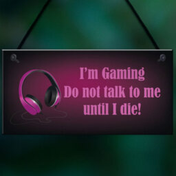 Red Ocean Neon Effect Pink Gaming Sign For Girls Bedroom Sign Girl Gamer Gift For Daughter Sister - thumbnail 5