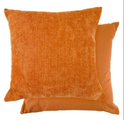 Pica Collection Cushion Cover In Burnt Orange - thumbnail 1