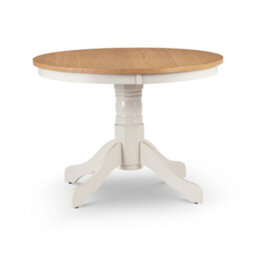 Oakham Premium Davenport 106Cm Round Pedestal Dining Table - thumbnail 1