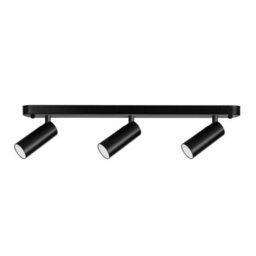 Luminosa Lighting Luminosa Logos Led Triple Spotlight Bar 3.7W 3000K 282Lm Black