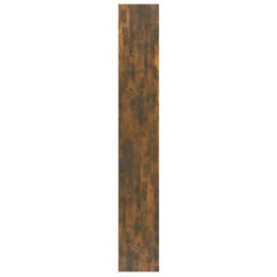 Vidaxl Book Cabinet/room Divider Smoked Oak 40X30X198 Cm Book Cabinets - thumbnail 6