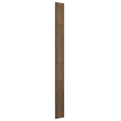 Spacepro Brown Walnut Effect Wardrobe Liner Panel (W)90mm - image 1