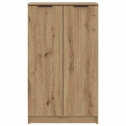 Vidaxl Shoe Cabinet Artisian Oak 59X35X100.5 Cm Engineered Wood - thumbnail 5