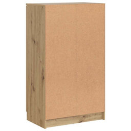 Vidaxl Shoe Cabinet Artisian Oak 59X35X100.5 Cm Engineered Wood - thumbnail 7