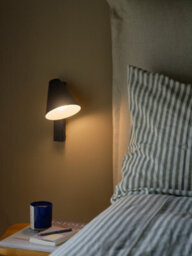 Nordlux Wilmer Metal Wall Light  Black,plug In Or Mains - thumbnail 5