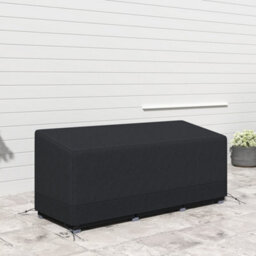 Outsunny 190X72X76Cm Rectangular Patio Furniture Cover For Chairs Black - thumbnail 9