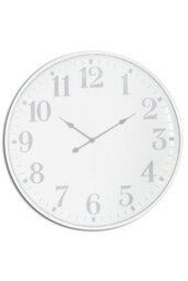 Aubrey 80Cm Modern Metal Wall Clock, Minimalist, Statement Piece - thumbnail 1
