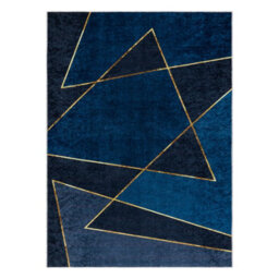 RugsX Miro 52097.801 Washing Carpet Geometric Anti-Slip - Blue 200X290 Cm - thumbnail 3