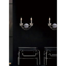 Luminosa Lighting Luminosa Nydia Wall Lamp 2 Light E14 Polished Chrome/crystal - thumbnail 3