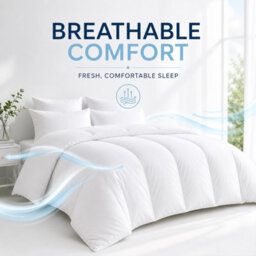 4.5 10.5 13.5 15 Tog All Season Quilt Soft Fluffy Warm Duvet White Quilted Bedding For Single Double King Super King - thumbnail 2