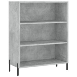 Berkfield Highboard Concrete Grey 69.5X34X180 Cm Engineered Wood - thumbnail 7