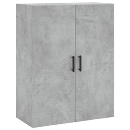 Berkfield Highboard Concrete Grey 69.5X34X180 Cm Engineered Wood - thumbnail 5