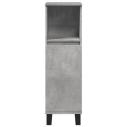 Berkfield Industrial Bathroom Cabinet Concrete Grey 30X30X100 Cm Engineered Wood - thumbnail 4