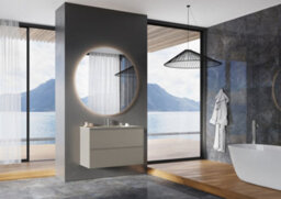 Cosmic Illuminated Bathroom Mirror 100 X 100 Cm, Round - thumbnail 3