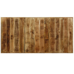 Berkfield Industrial Dining Table Solid Mango Wood And Steel Cross 180 Cm - thumbnail 5