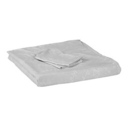 Living And Home Easy Care Small Double Bedding Printed Plant Duvet Cover With 2 Pillowcase Set Bed Linen Set Grey Set Of 3 - thumbnail 4