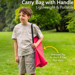 Trail Outdoor Leisure Condor Kids Folding Double Camping Chair 2 Seater 30Cm Seat Red (2-6 Years) - thumbnail 6