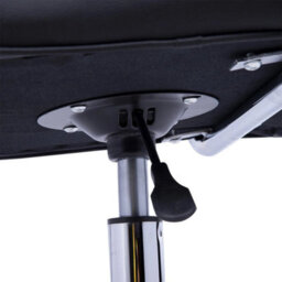 Mid Back Home Office Chair Swivel Computer Chair With Armrests, Black - thumbnail 6