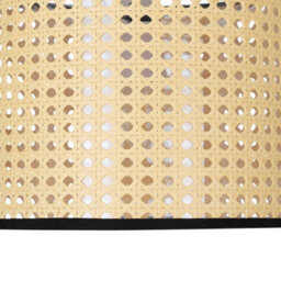 First Choice Lighting Woven 25Cm Wicker Easy Fit Pendant Shade - thumbnail 4