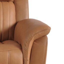 Furniture Instore Cidliano Genuine Leather Caramel Electric Power Recliner 2+2 Seater Sofa  Set - thumbnail 9