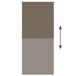 Berkfield Reflective Roller Blind Blackout 120 X 230 Cm Coffee - thumbnail 9