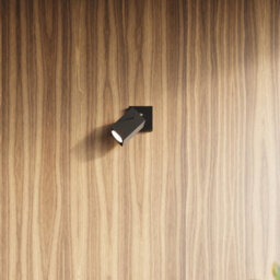 Luminosa Lighting Luminosa Merida 1 Light Wall Spotlight Black, Gu10 - thumbnail 8