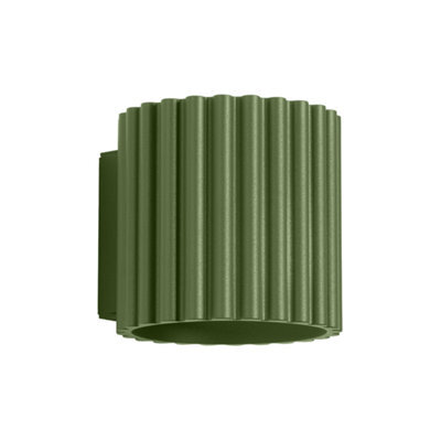 Luminosa Lighting Luminosa Aura Up & Down Wall Lamp Olive Green 1X G9 - image 1