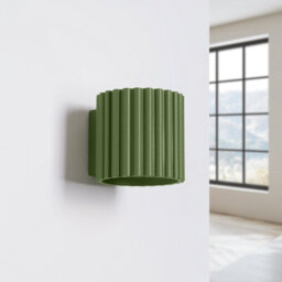 Luminosa Lighting Luminosa Aura Up & Down Wall Lamp Olive Green 1X G9 - thumbnail 2