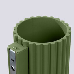 Luminosa Lighting Luminosa Aura Up & Down Wall Lamp Olive Green 1X G9 - thumbnail 6