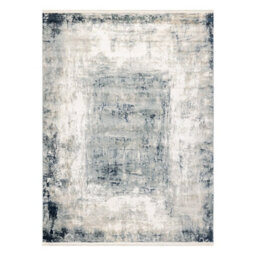 RugsX Distin 0845A White / Navy Blue / Blue Modern Carpet - Abstraction, Fra  80X150 Cm - thumbnail 3