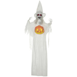 Homcom Hanging Witch Prop Life Size With Sound And Motion Activated - thumbnail 2