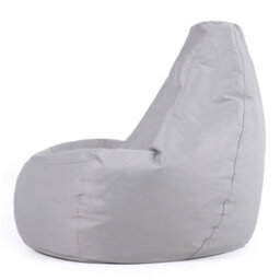 Icon Dalton High Back Adult Gaming Indoor Outdoor Bean Bag Chair,  Grey - thumbnail 5