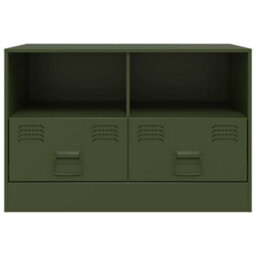 Berkfield Tv Cabinet Olive Green 67X39X44 Cm Steel - thumbnail 6