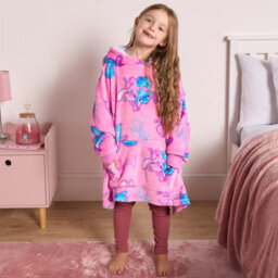 OHS Stitch Hoodie Blanket Sherpa Oversized Jumper Soft Fleece Warm Wearable Throw - thumbnail 1