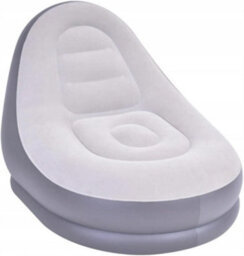 Trendi Inflatable 2 Piece Deluxe Lounger And Footstool/perfect Chair For Gaming Reading N Movie Watching/lounger Size 125X100X85 - thumbnail 4