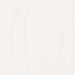 Berkfield Bed Frame White Solid Wood 120X190 Cm Small Double - thumbnail 7