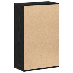Vidaxl Bookcase Black Oak 50X25X80 Cm Engineered Wood - thumbnail 7