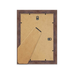 A6 Walnut Picture Frame Fits A6 (10.5 X 14.8Cm - 4.1 X 5.8In) Poster, Photo, Artwork, Or Print. - thumbnail 6