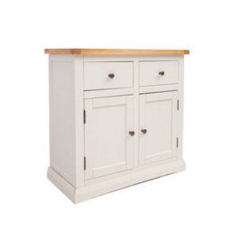 Cabinet Bits Castelli Off White 2 Drawer 2 Door Sideboard Brass Knob - thumbnail 2