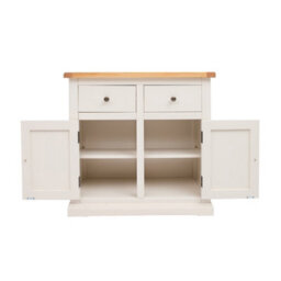 Cabinet Bits Castelli Off White 2 Drawer 2 Door Sideboard Brass Knob - thumbnail 4