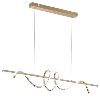 Ceiling Lamp Chandelier Toolight Led G065-Cp Gold - image 1