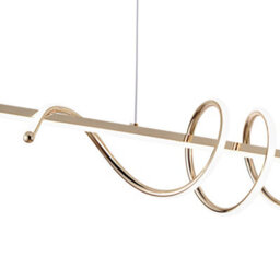 Ceiling Lamp Chandelier Toolight Led G065-Cp Gold - thumbnail 3