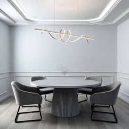 Ceiling Lamp Chandelier Toolight Led G065-Cp Gold - thumbnail 4
