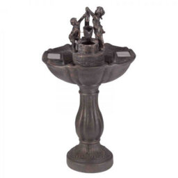 Smart Garden Solar Tipping Pail Garden Water Feature Fountain Bird Bath 1150110 - thumbnail 2