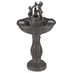 Smart Garden Solar Tipping Pail Garden Water Feature Fountain Bird Bath 1150110 - thumbnail 3
